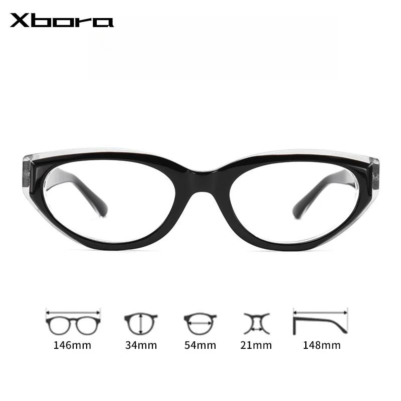 

Acetate Glasses Frame Women Luxury Big Size Cat Eye Eyeglasses European American fashion Optical Prescription Glasses JQ1050