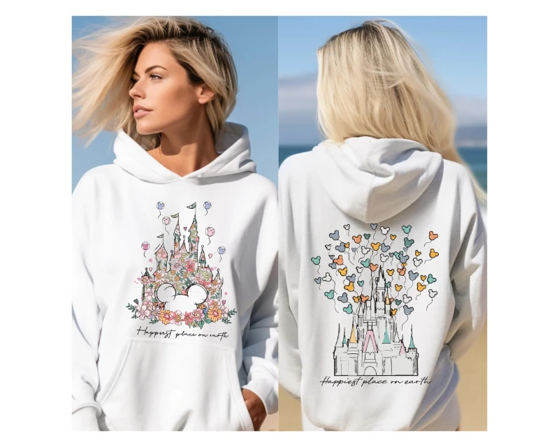 

Potdemiel Castle Hoodie: Women's Vacation Group Matching Hoody Sweatshirt Thanksgiving Hoodie Thanksgiving Sweatshirt Trip