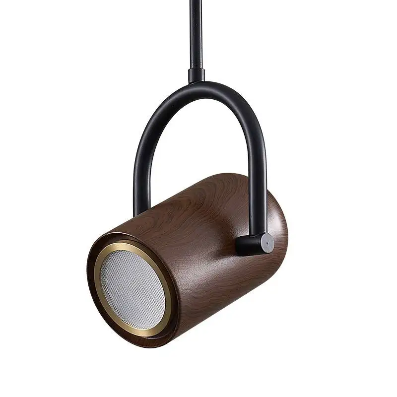 Postmodern Individuality Minimalist Eye-Caring Bedside Pendant Light, Retractable Small Hanging Lamp for Bedroom, Dining Room, B
