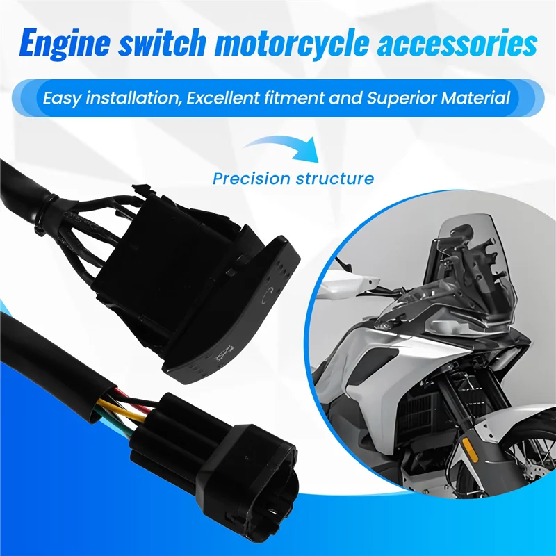 【가격 인하! !】CFMOTO Zforce 800 Z8 SSV용 오토바이 엔진 차단 스위치 7000-151000