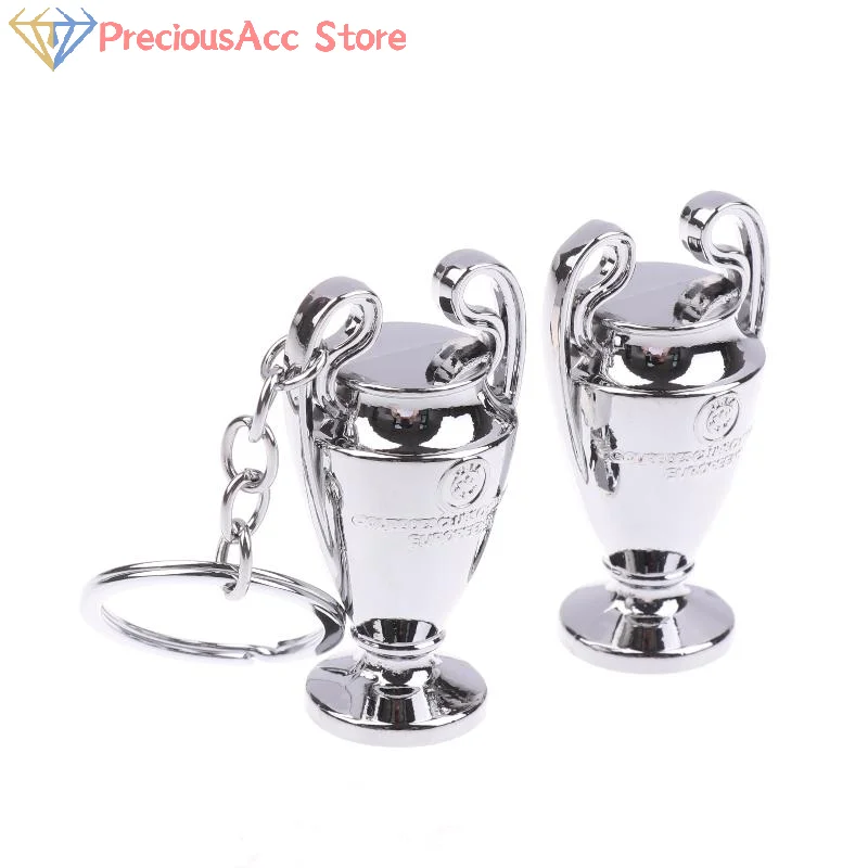 إسبانيا إيطاليا دوري أبطال أوروبا الكأس نموذج زخرفة ديكور المفاتيح قلادة هدية تذكارية