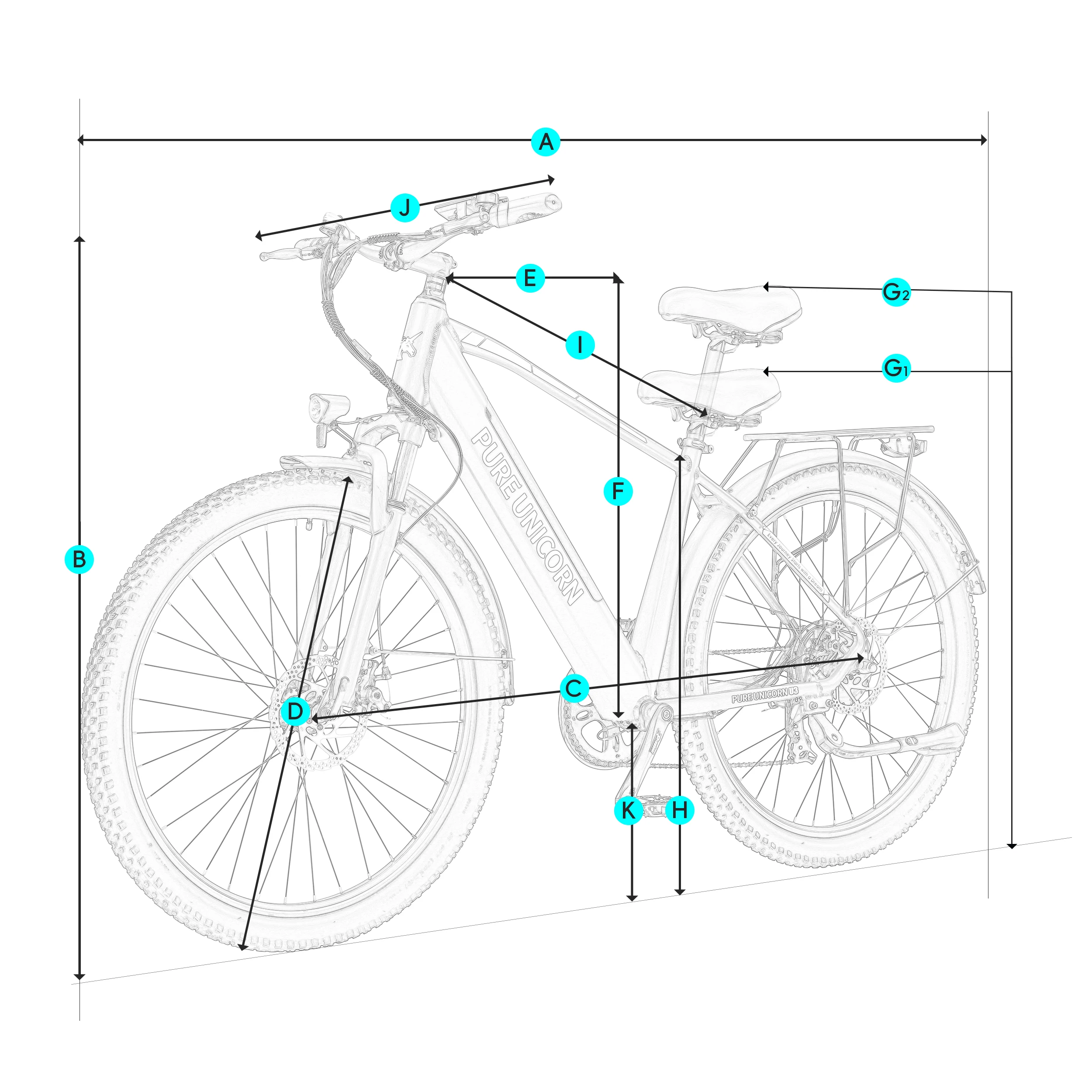 PURE UNICORN U3 Elektrofahrrad 29 Zoll für Herren 48V 750W Erwachsenen-E-Bikes Kostenloser Versand Elektro-E-Bike Günstige Elektro-Mountainbikes – Detail 11