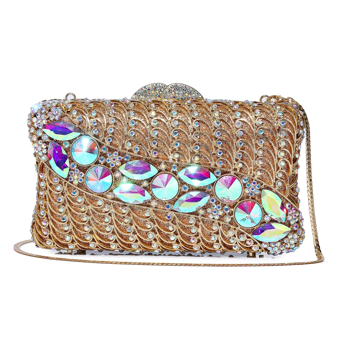 New Design Crystal Clutches Evening Bags Women Clutches Purse Luxury Ladies Night Bags Diamond Party Purse Handbags