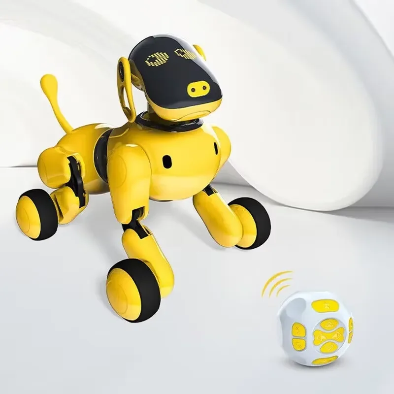 Smart Bionic Robot Dog Remote Control App Metal Educational Toy for Kids Early Learning STEM Gift Interactive Pet