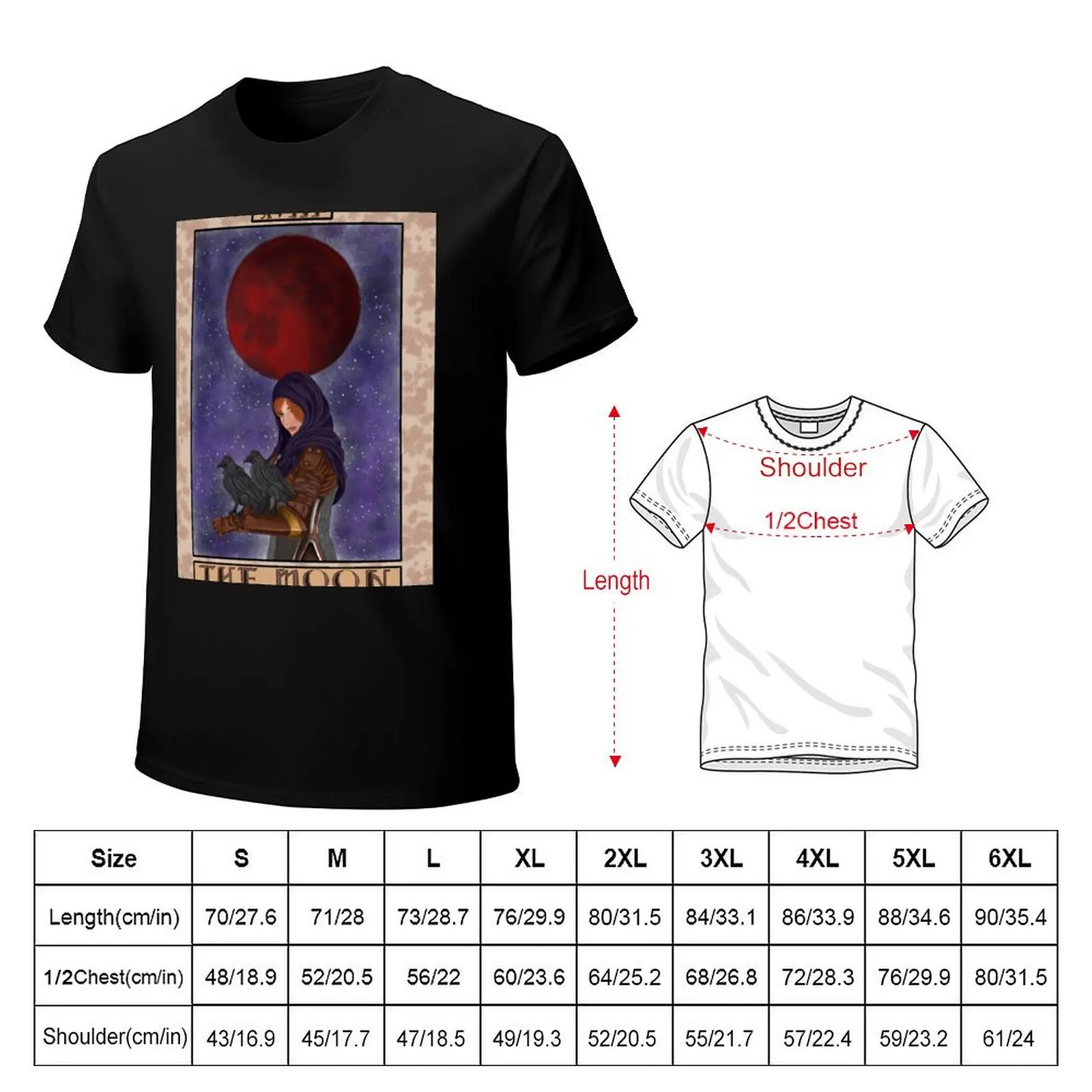 Leliana- Dragon Age Tarot Card T-Shirt Urban Style Casual Short Sleeve Top