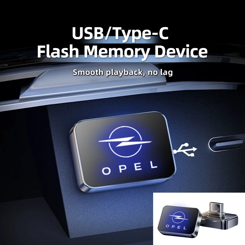 32 جيجابايت/64 جيجابايت سيارة صغيرة U القرص فلاش نوع C/USB محرك الذاكرة جهاز لأوبل أسترا كورسا إنسيجنيا فيكترا ميريفا زافيرا موكا جراندلان