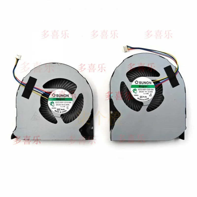 EE   New for DELL Precision 7510 M7510 7520 M7520 CPU / GPU Cooling Fan 044PG6 0XNTR8