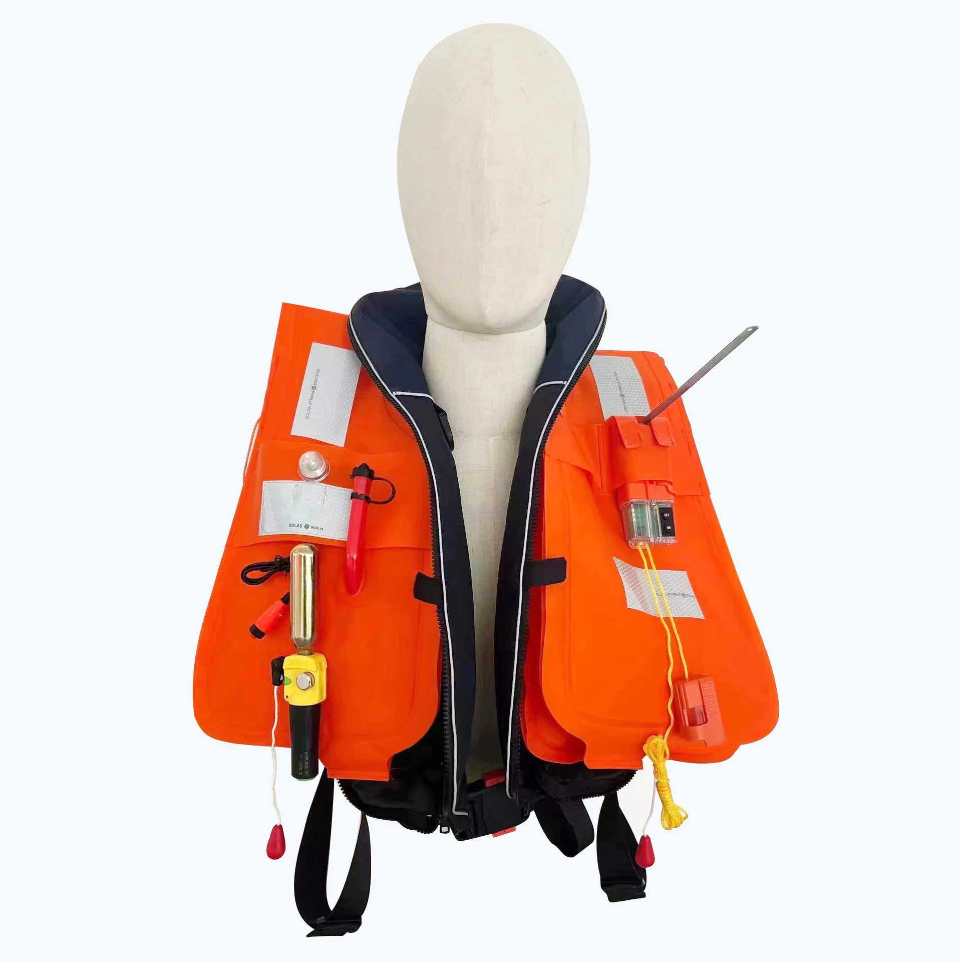 

Adults Self-inflating Customized Manual and Automatic Inflatable Life Jacket