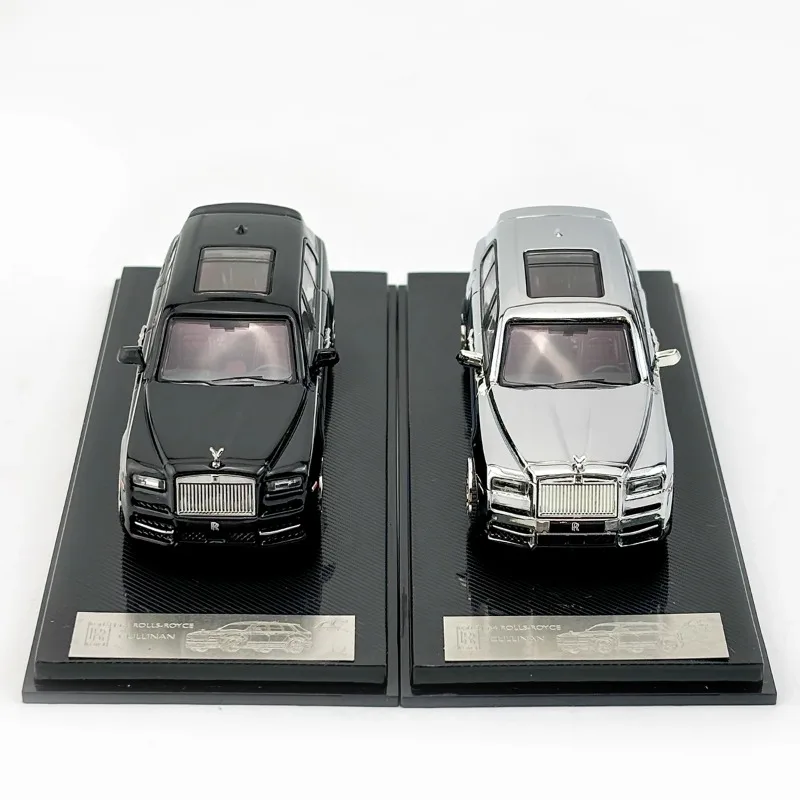 재고 1:64 롤스로이스 컬리넌 다이캐스트 합금 자동차 모델, 소년 장난감, 어린이 축제 선물, 성인 장식.