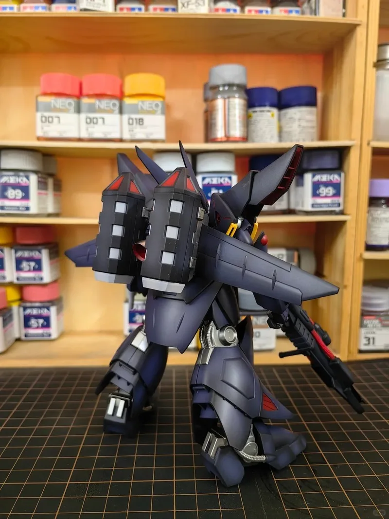 Bandai Original Super Robot Taisen Model Kit Anime Figure Hg Gespenst Action Figures Giocattoli Ornamenti da collezione Regali