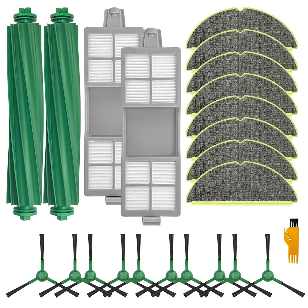 

For Roomba 205, Vacuum Cleaner/Compressor/Combo Kit 1 Set Main Brush, Side Brush, Filter, Mop Kit