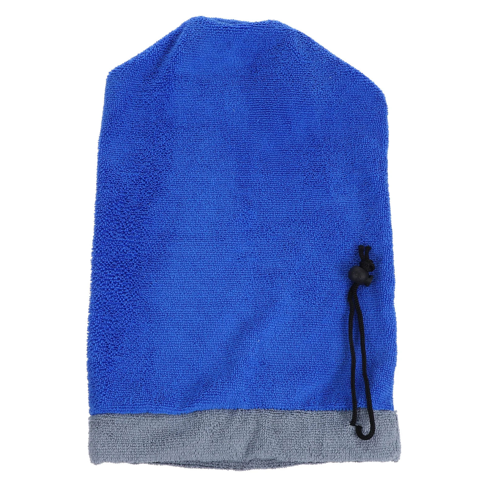

Pet Bath Towel Bag Blue Flannel Absorbent Small Animal Drying Wrap Drawstring Bedding Ferret Hamster Hedgehog Squirrel