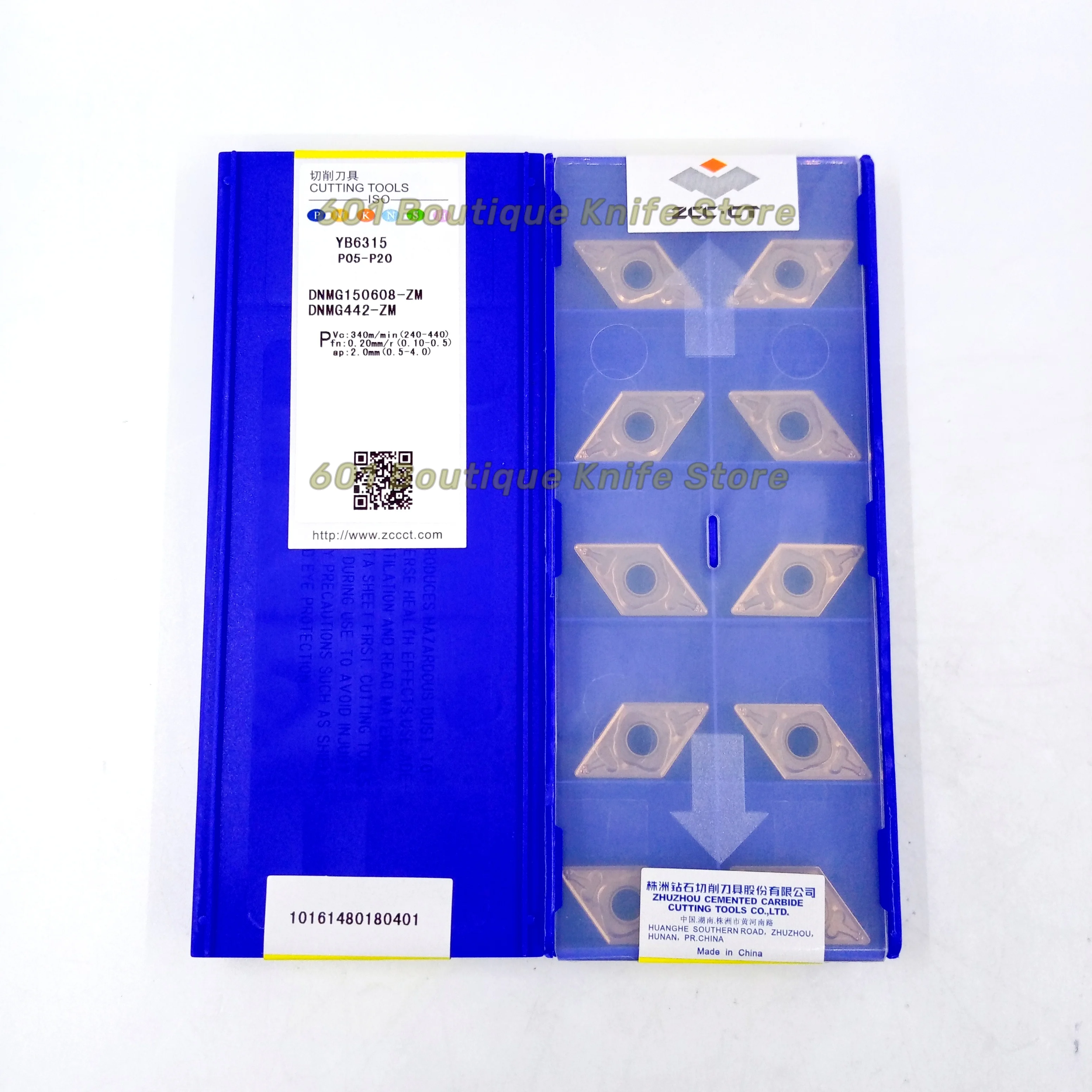 ZCC CT diamond brand CNC alloy blade DNMG150608-ZM YB6315