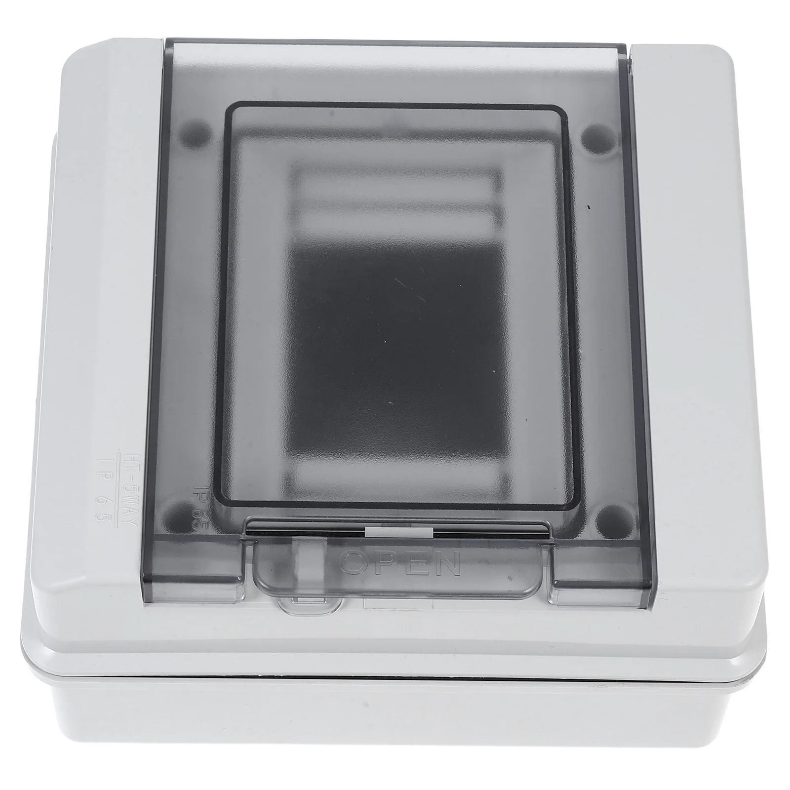 

1 Set Waterproof Electrical Box Plastic Wall-Mounted Distribution Box For Home Indoor Outdoor Use Din Rail Enclosure Breaker