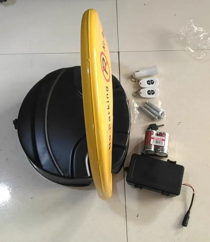 Remote Control Parking Lock Waterproof and Anti-pressure Parking Lock English Lift Parking Lock (with Sensor)