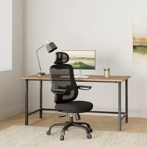 Ergonomic Office Chair Big and Tall - 350LBS Capacity, 6'5