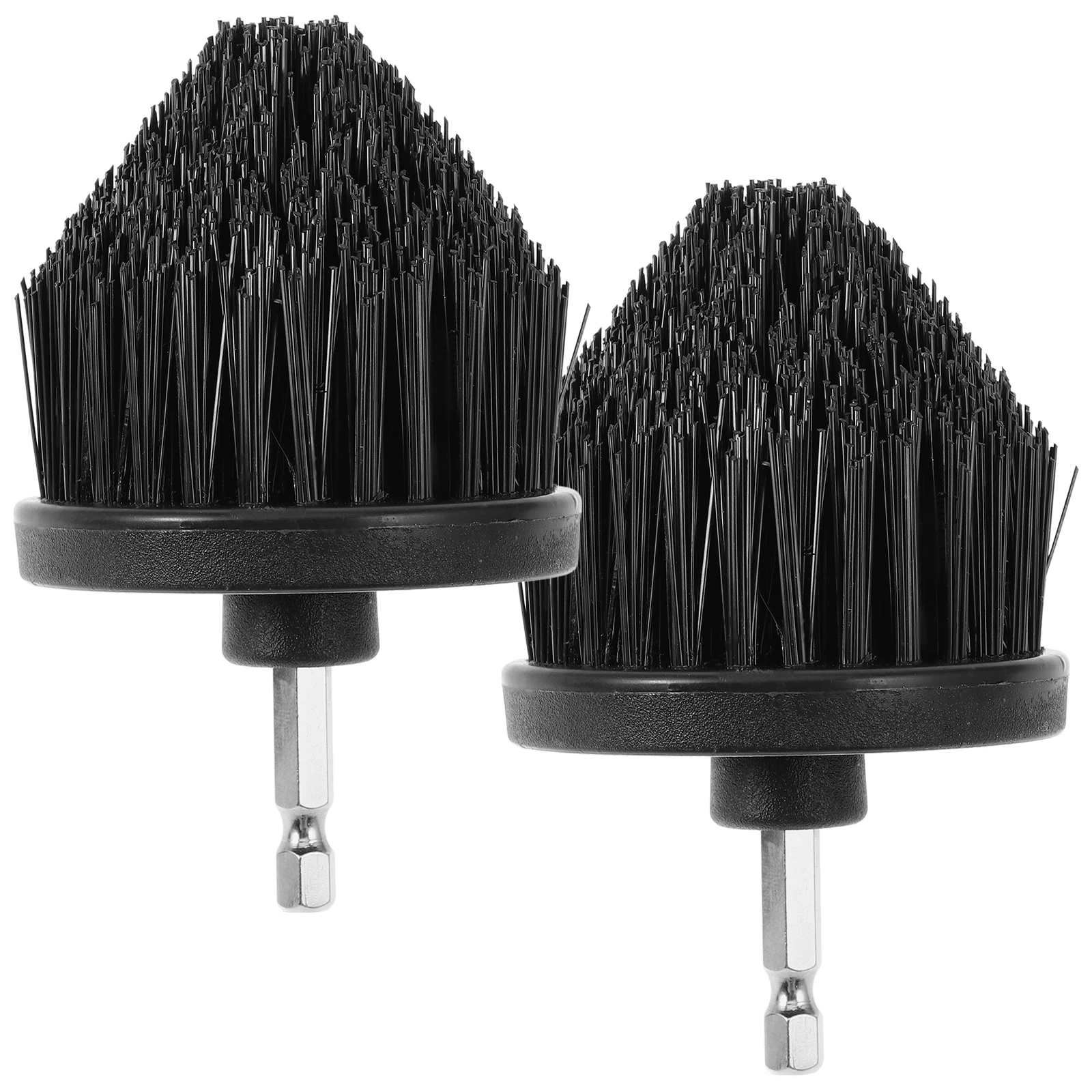 

2pcs Cleaning Brush Head Steel Flexible Car Kitchen Bath Tub Drill Attachment Hand Tool Home Daily Use