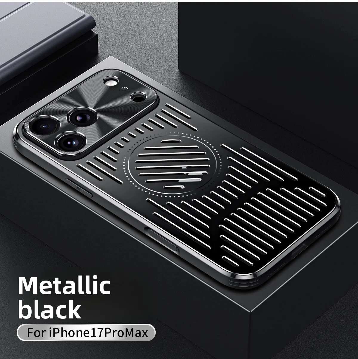 Für Apple iphone 17 Pro Max Fall Harte Magnetische wärmeableitung Zurück Abdeckung Schutzhülle Für iphone 17 16 15 14 13 12 Pro Max