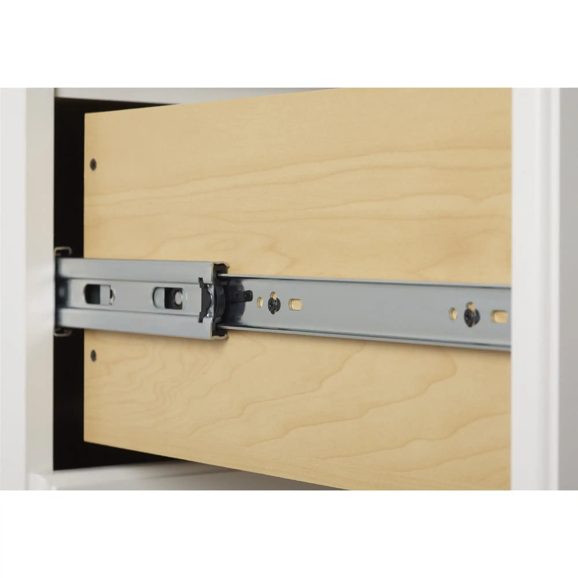 Kendall 24" 1 Drawer/2 Door Base Garage Storage Cabinet, White