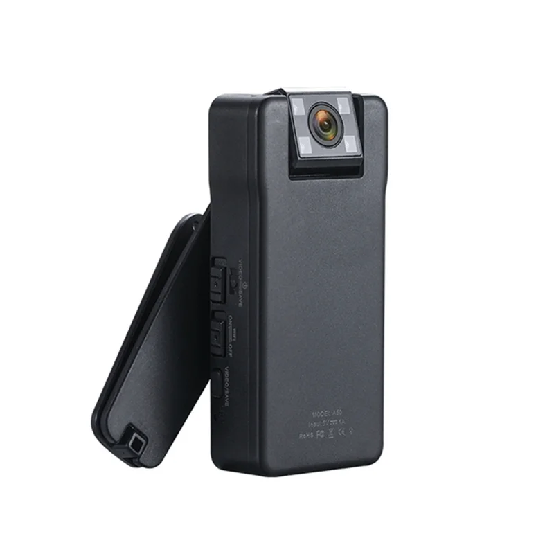

EF-A50 1080P Mini Digital Camera Wifi Remote Control 150 Degree Wide Angle Rotating Lens Sports Car DV With Rotating Clip