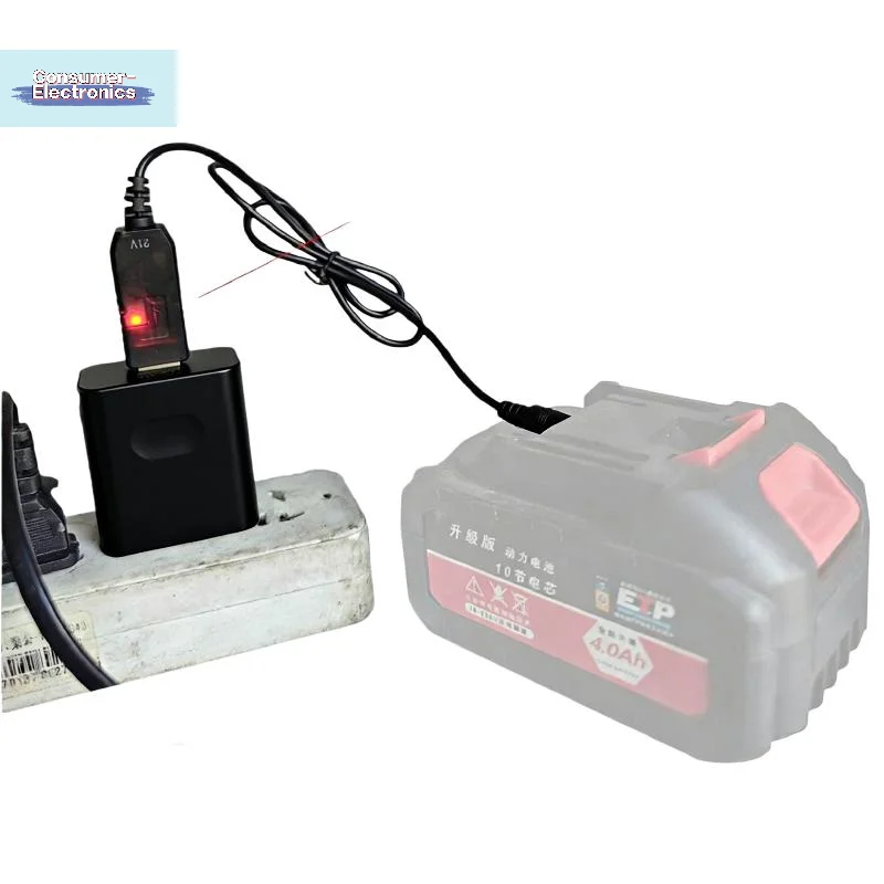 【1/5Pcs 21V Lithium Battery Dedicated Charging Cable 5V To 21V Boost Cable DC Interface USB Adapter Cable Charger】