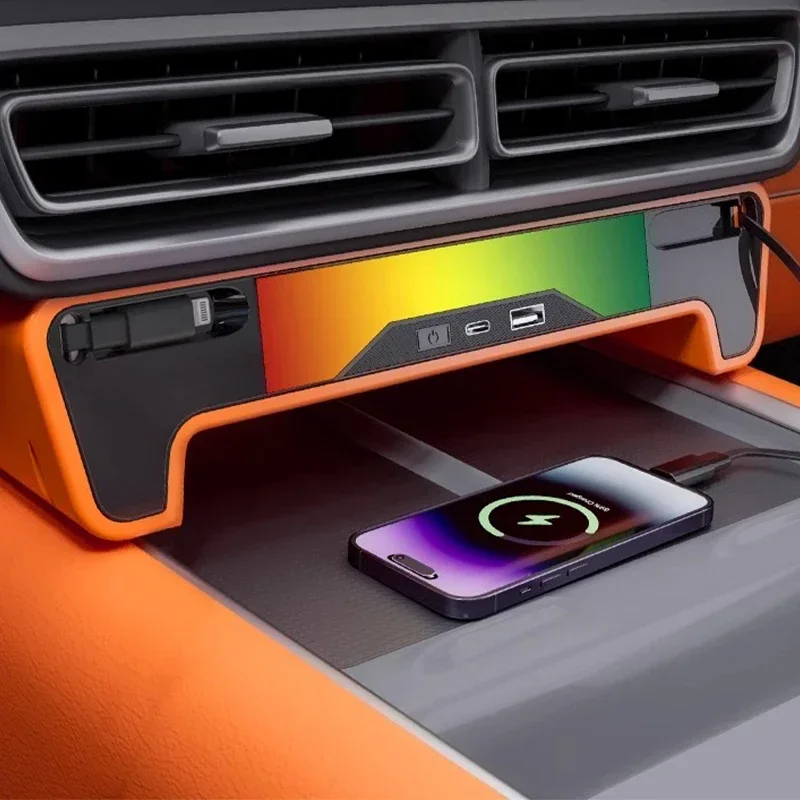 لرائدة مثالية Li Auto Lixiang L6 L7 L8 L9 2022 2023 2024 شاحن سيارة متعدد الوظائف ملحقات تعديل السيارة الداخلية #2