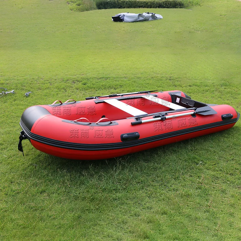

Inflatable motorboat, rubber boat, assault boat, kayak, rescue boat with outboard motor, thickened inflatable pontoon boat, life