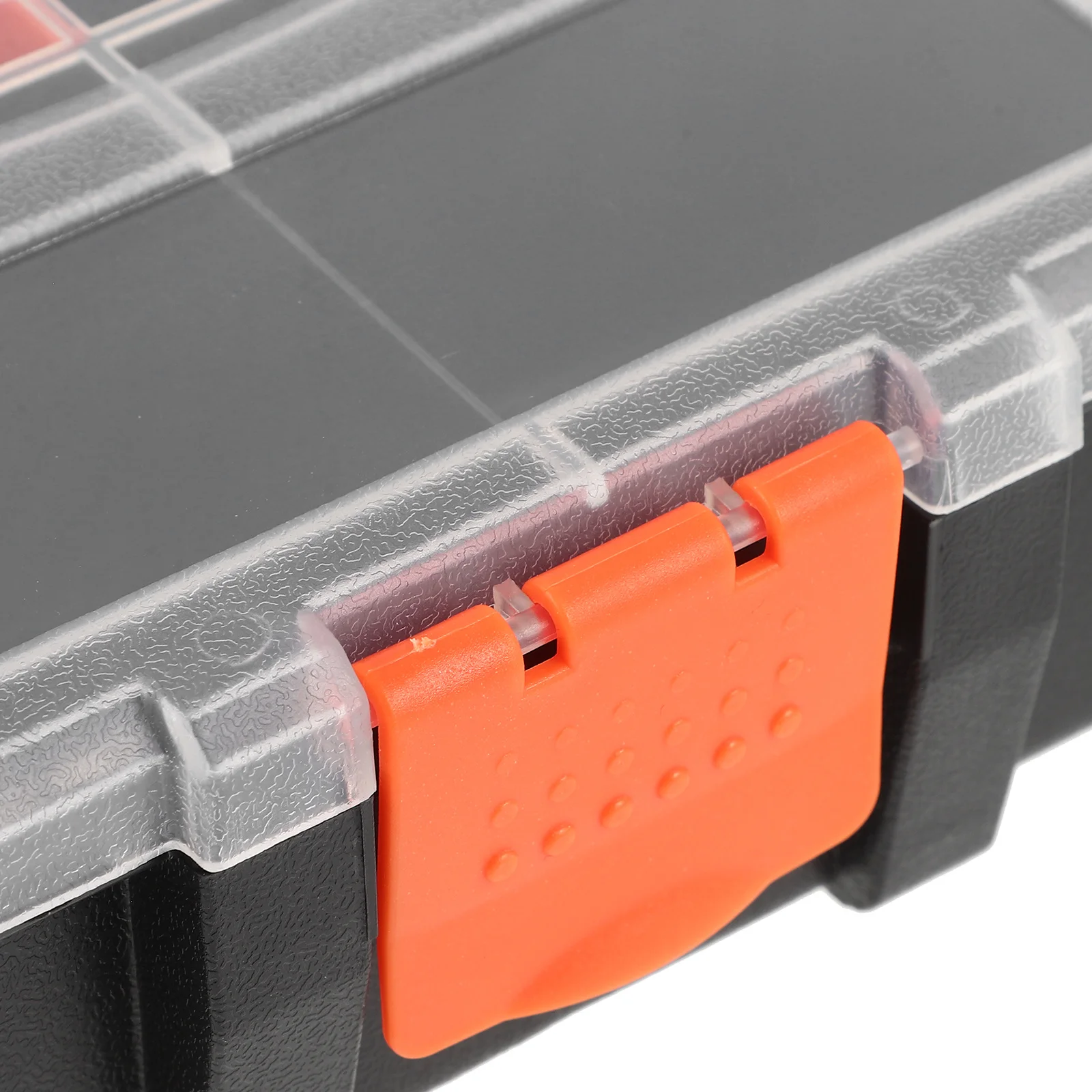 صندوق تخزين الأجزاء، صندوق أدوات صغير، منظم حجرة بلاستيكية مع حقيبة تخزين لولبية ذات سعة كبيرة للمنزل ورشة العمل #1