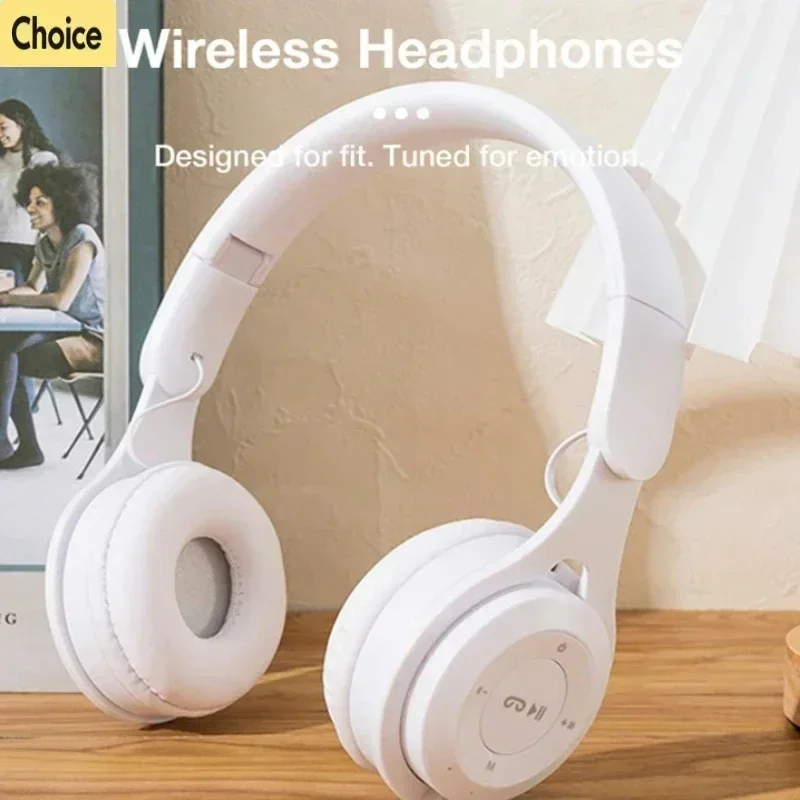 Bluetooth 5.0 Stereo Y08 Headset Folding Wireless Sports Earphone Gaming Headphones Over-ear Headphones for Android iOS