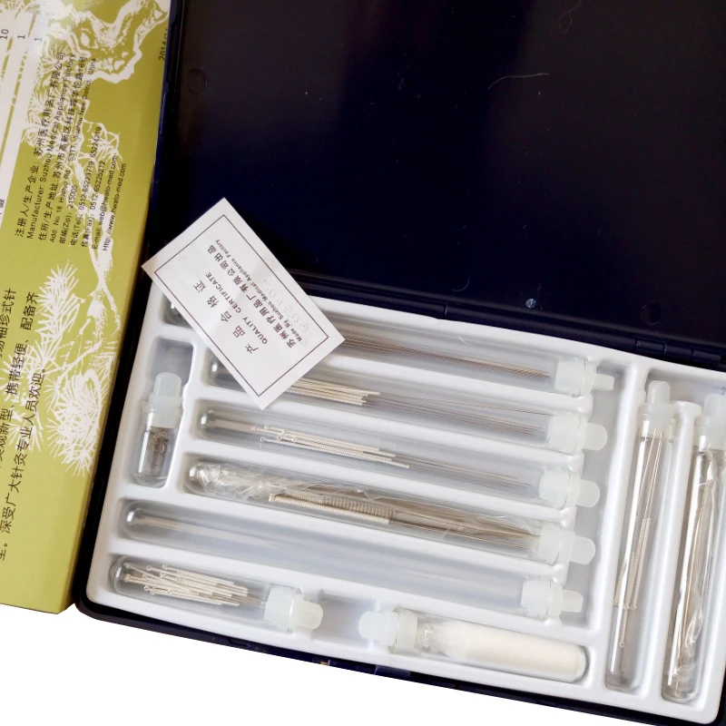 Hwato Acupuncture zb-2 instrumentsset set disposable acupuncture needle bag acupuntura tools