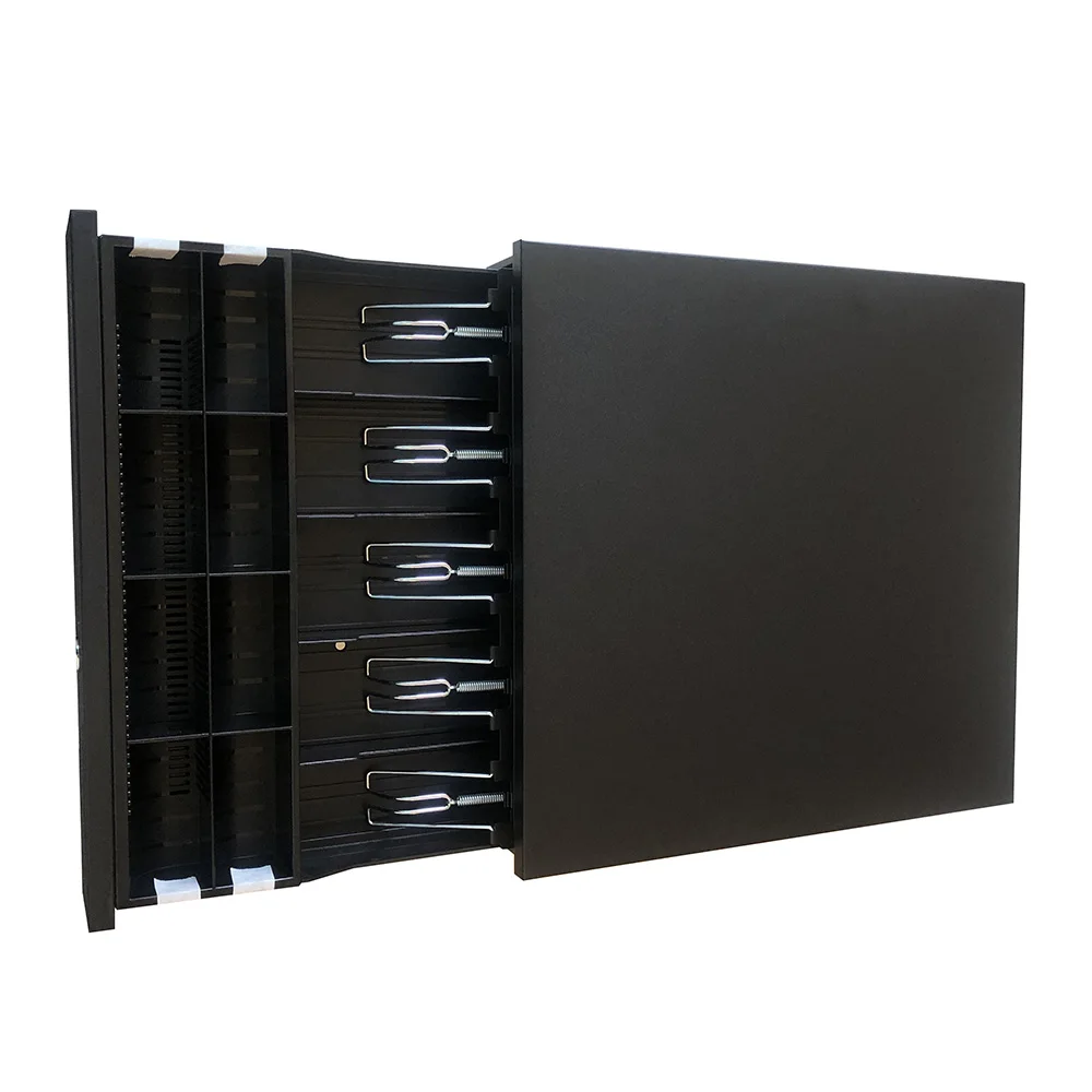 Locking Cash Box with Lock Money Box with Cash Tray Lock Safe Box with Key Money Saving