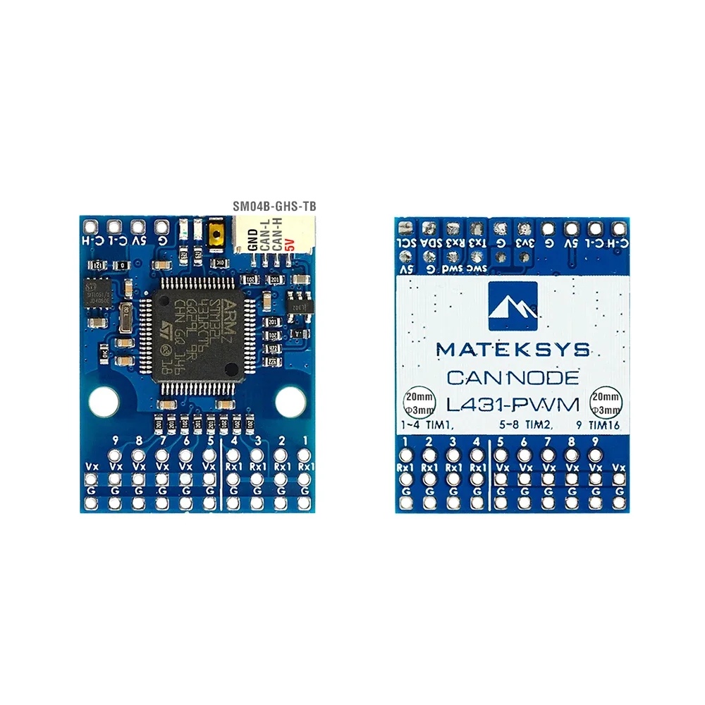 MATEK CAN-L4-PWM AP_PERIPH DRONECAN TO PWM ADAPTER ArudPilot Turn PWM Servos Into CAN Servos DShot Capable ESCs Into CAN ESCs