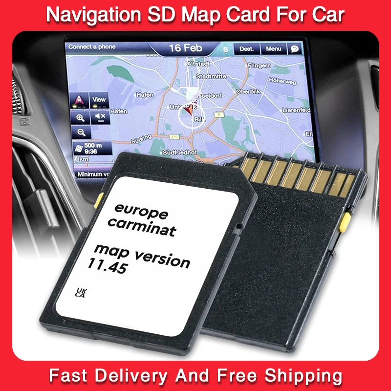 

2025 Carminat Europe Maps 8201756571 for Renault Megan Clio Laguna Scene Version 11.45 Sat Nav GPS Navigation SD Card 8GB