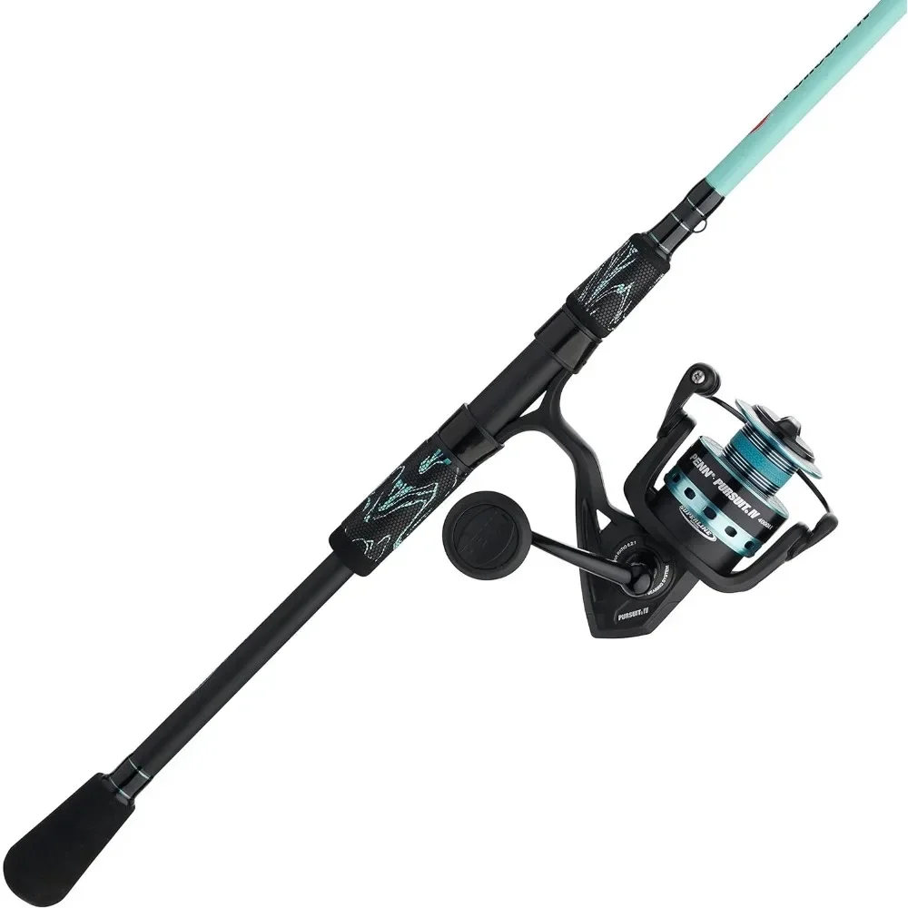 Fishing Pursuit III & Pursuit IV Spinning Reel and Fishing Rod Combo