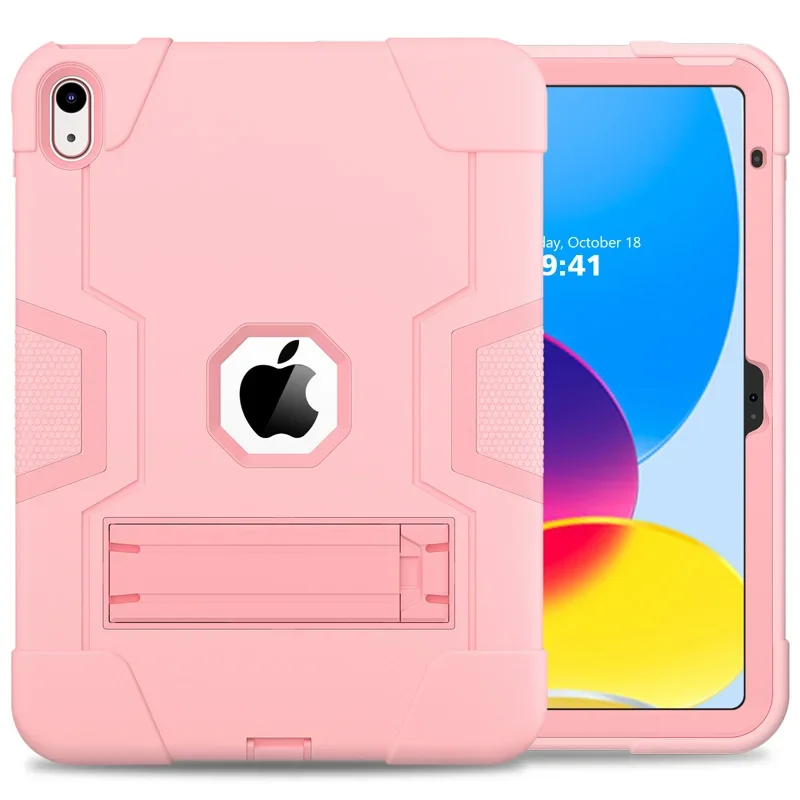 เคสไอแพดสำหรับไอ10th 10.2นิ้วทำจากซิลิโคน TPU ทนทานลดแรงกระแทกสำหรับ9.7 Air 5 Pro 11 12.9 MINI 6 5 4 3