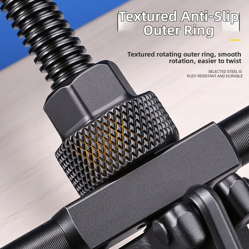 13*10.5*20cm Industrial Grade Three Jaw Bearing Puller Non Slip  Strengthen Bearing Puller Rama For Rod Auto Mechanic Tools