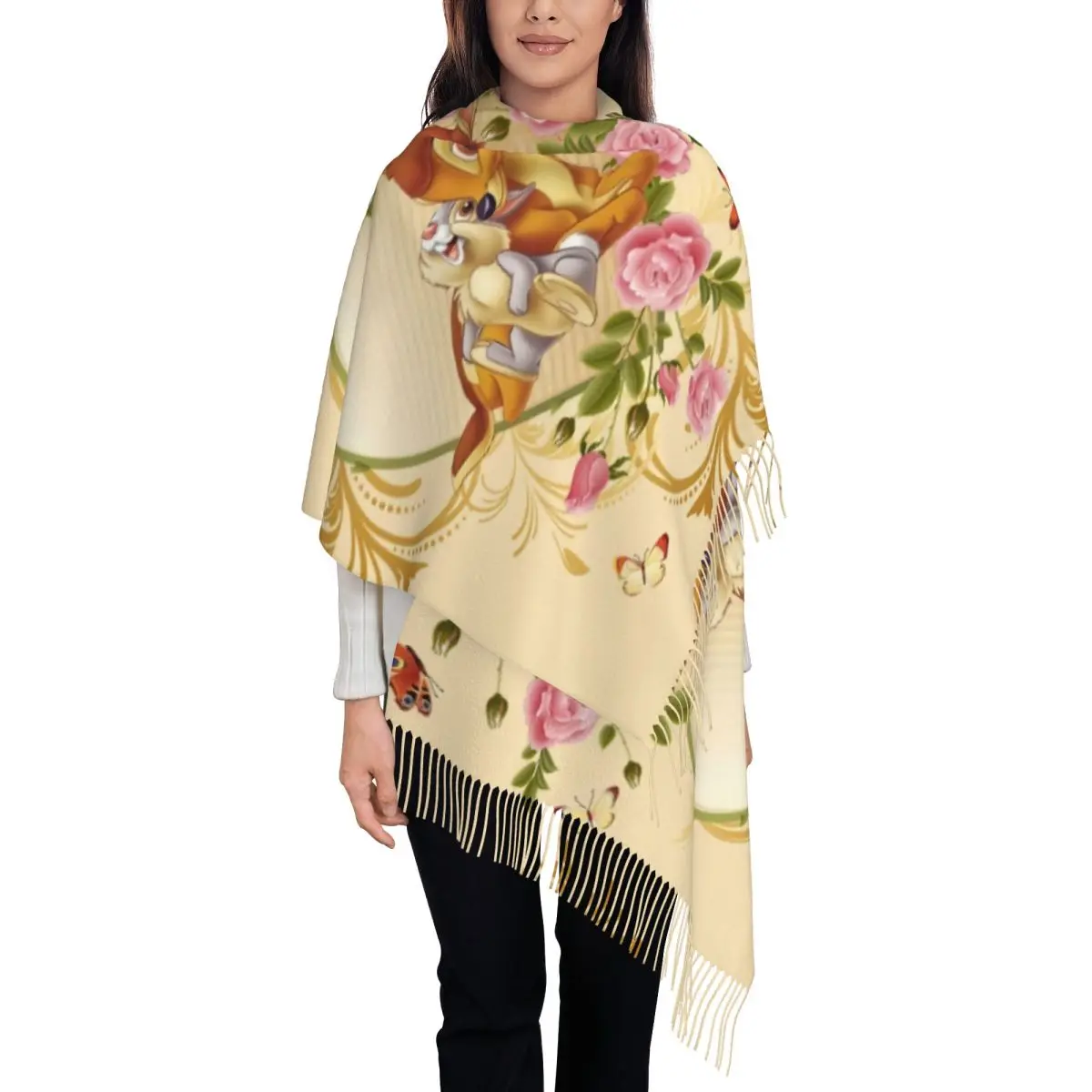 

Custom Print Bambi Animated Movies Scarf Men Women Winter Warm Scarves Shawls Wraps