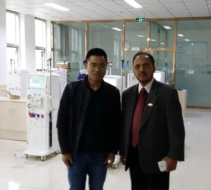 Best Quality Double Pump LCD Touch Screen Dialysis