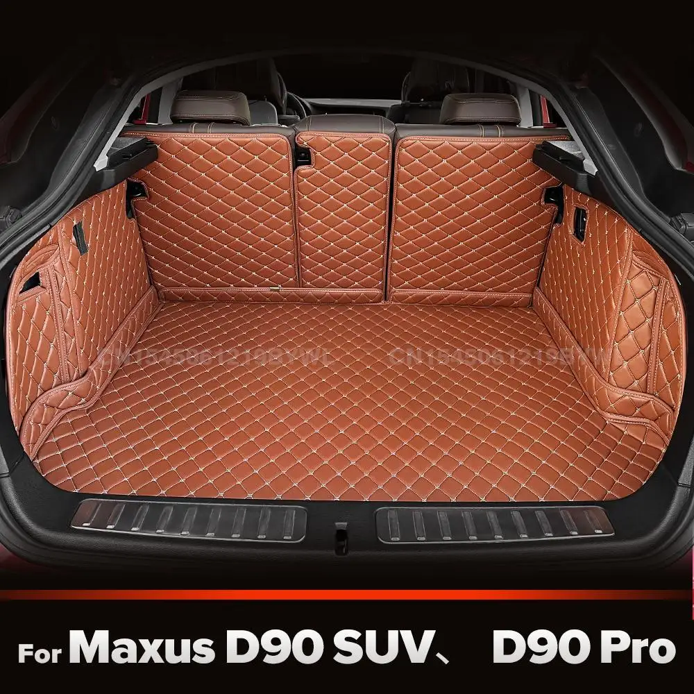 

Для Maxus D90 7-местный внедорожник D90 Pro 6/7-сиденье с полным покрытием, коврик для багажника, автомобильный грузовой вкладыш, аксессуары для интерьера