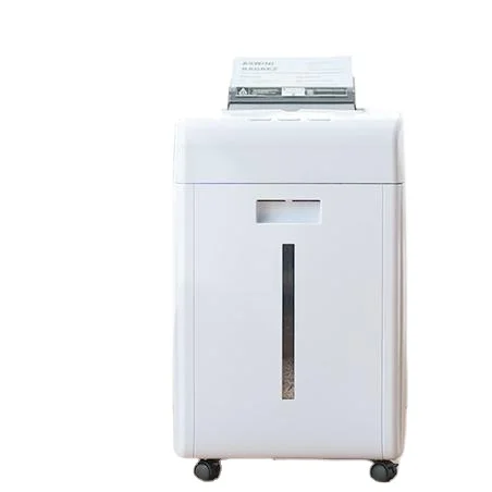 

Heavy Duty 35L Paper Shredder 200 Sheets Auto Feed P-5 Micro Cut Automatic Document Destroyer For Office & Commercial Use