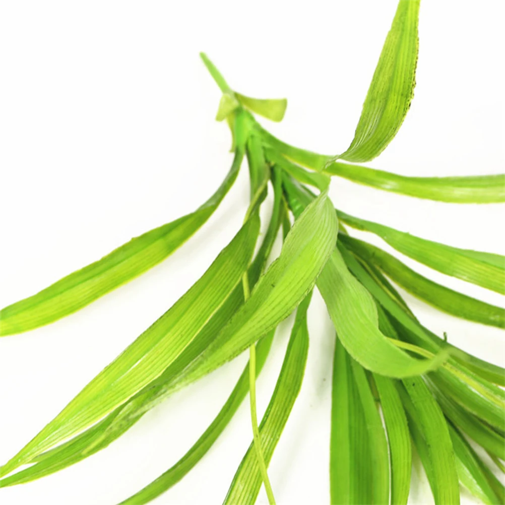 

Artificial Cymbidium Leaf Plant 120cm Green Faux chid Flowers Home Garden Decoration Vibrant Lifelike Tropical Indoor Outdoor
