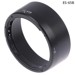 ES65B Camera Lens Hood ES-65B Sun Shade Cover For Canon EOS R RP R5 R6 With RF 50mm F1.8 STM 43mm Diameter Filter