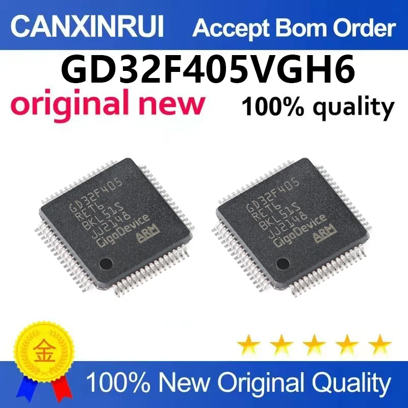 （5pcs-100pcs）Original genuine GD32F405VGH6 BGA-100 32-bit microcontroller ARM microcontroller chip MCU