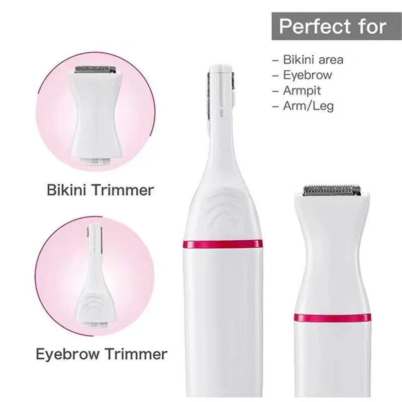 Multifunction Portable 5 in 1 Electric Epilator Painless Trimmer For Eyebrow Body Bikini Facial Hair Removal Hair Shaver