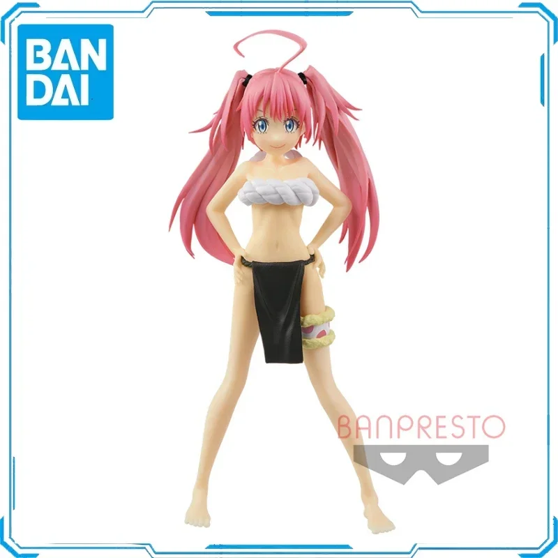 In Stock Original Bandai BANPRESTO EXQ Scenery Series Milim Nava Action Figure Animation Toy Gift Model Collector Anime Hobby