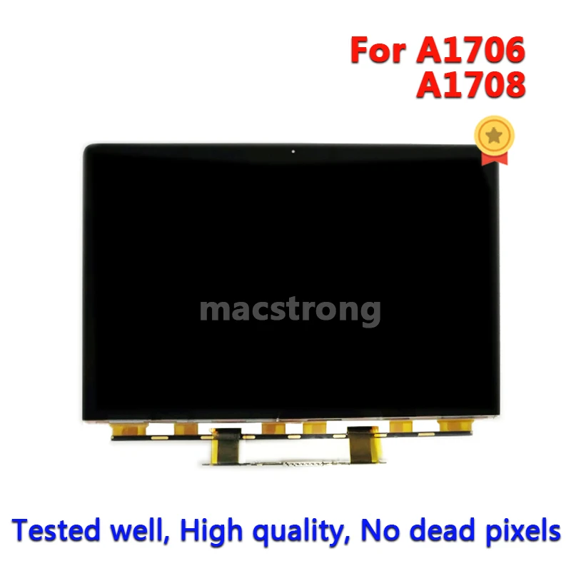 Imagem -03 - Lcd Painel de Vidro para Macbook Pro Retina 13 A1708 Display Replacemet Portátil 2023 2023 Ano Alta Qualidade Novo A1706