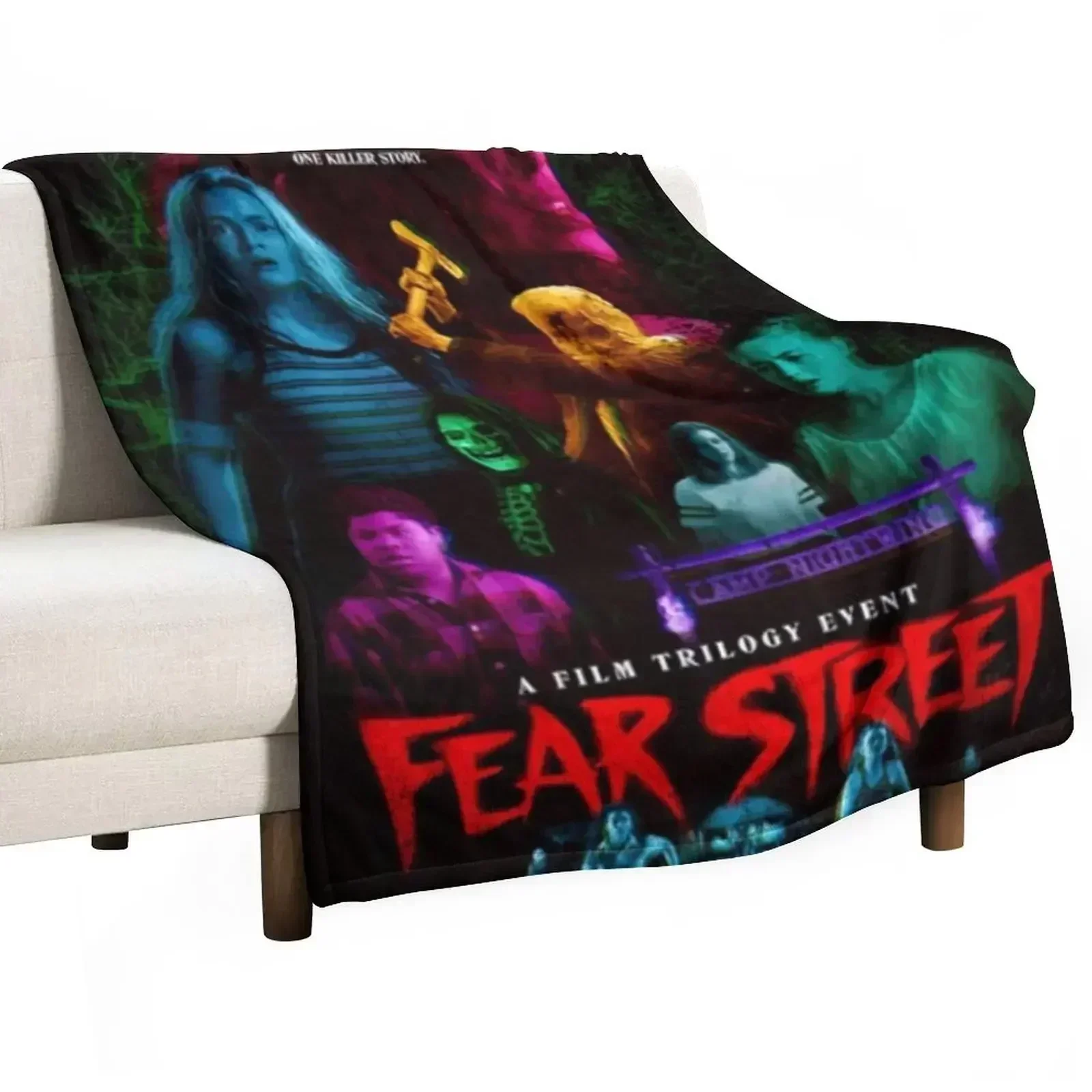 

Fear Street Trilogy Throw Blanket Blankets For Sofas Winter beds christmas gifts Flannels Blankets