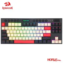 REDRAGON Horus TKL K621 RGB Support Bluetooth 5.0 wireless USB 2.4G 3 mode Slim Mechanical Gaming Keyboard 97 Keys Compute PC