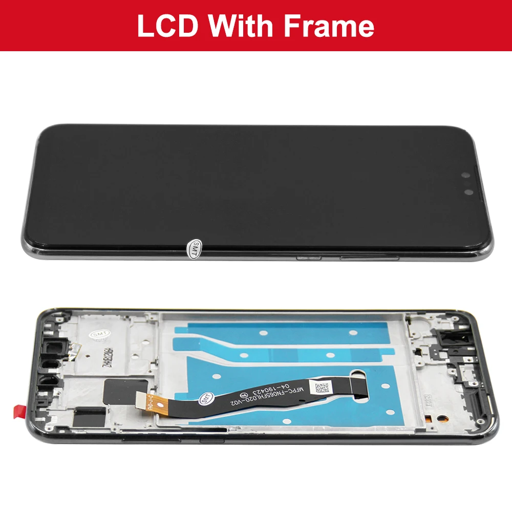 For Huawei Y8s LCD Display Touch Screen Digitizer Assembly Replacement For Huawei Y8s JKM-LX1, JKM-LX2, JKM-LX3 Display