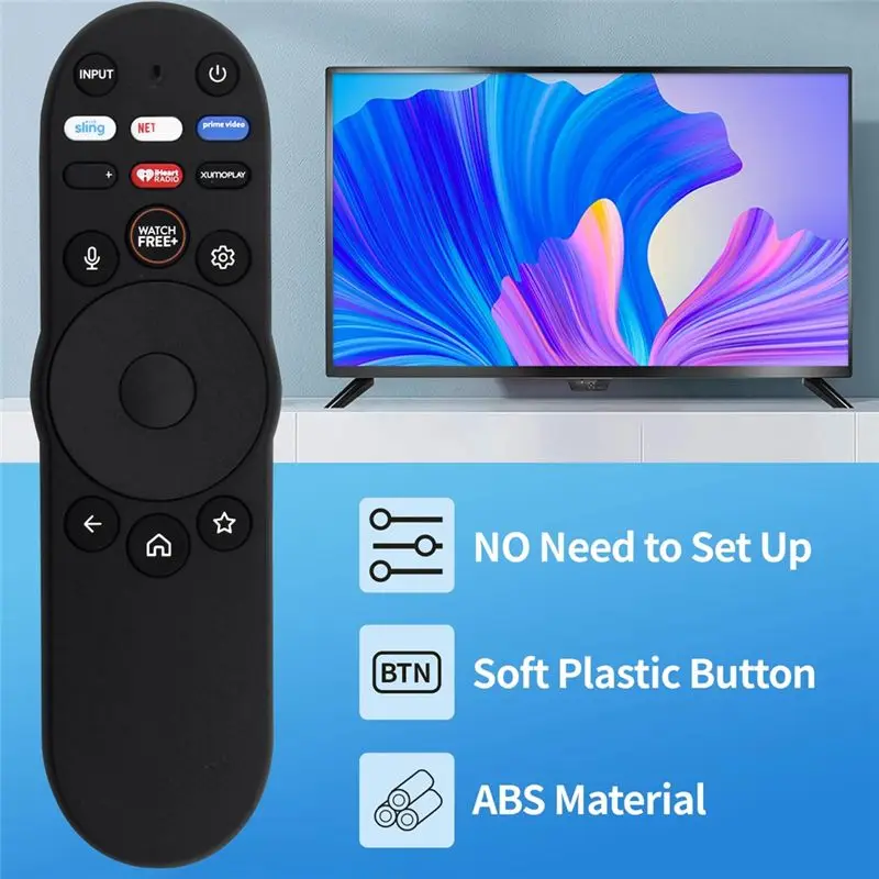 Smart-Replace XRT270 Bluetooth Voice Remote Control For Vizio LED LCD TV V435-J01 V505-J09 V555J01 V755J04 M55Q6-J01 M55Q7-J01